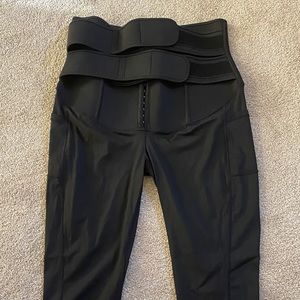 Waist trainer leggings
